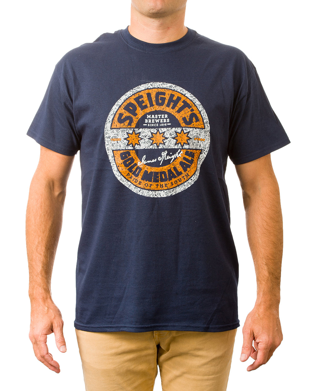 Speight's Stitch Tee -  Beer Gear Apparel & Merchandise - Speights - Lion Red - VB - Tokyo Dy merch