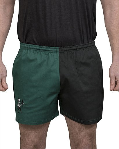 Waikato Draught Retro Harlequin Rugby Shorts - Wear It Proud