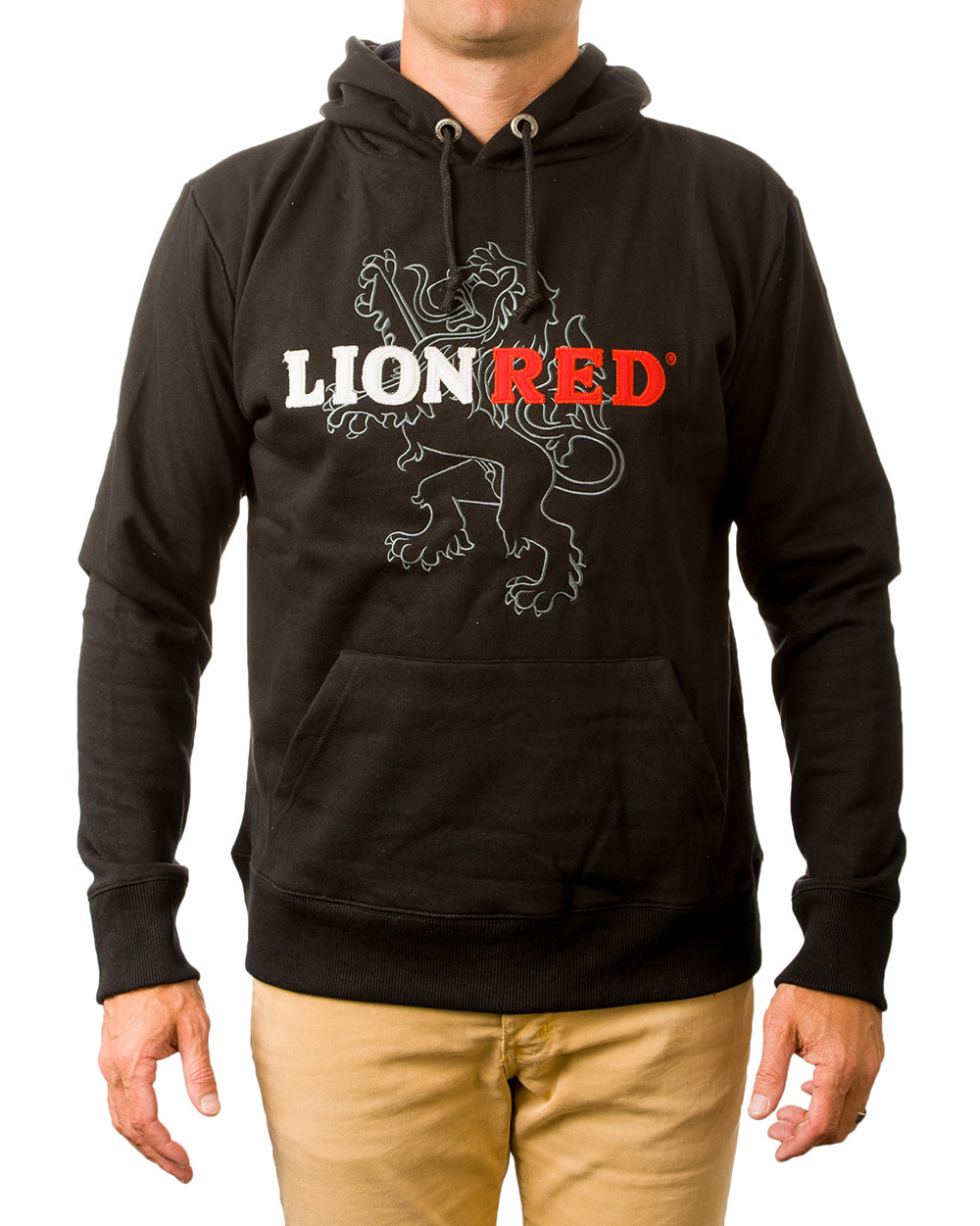 Lion Red Hoodie - Wear It Proud