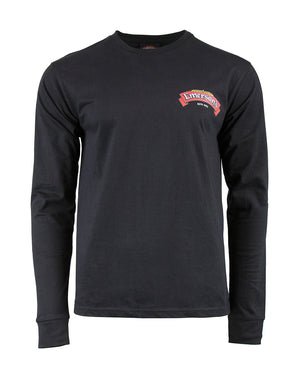 Emerson's Long Sleeve Tee -  Beer Gear Apparel & Merchandise - speights - lion red - vb - tokyo dry merch