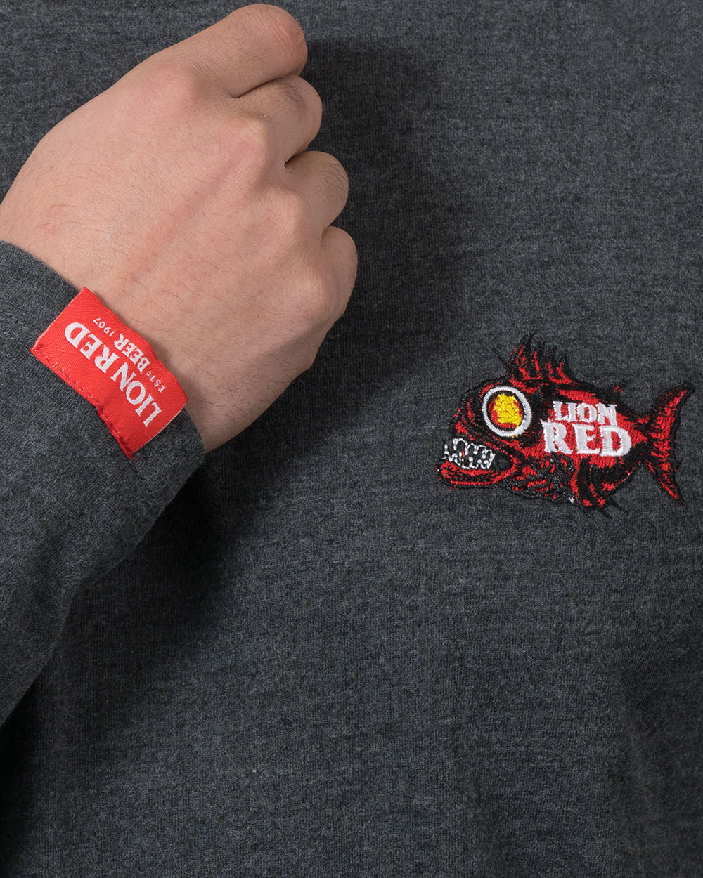 Lion Red Long Sleeve Tee -  Beer Gear Apparel & Merchandise - Speights - Lion Red - VB - Tokyo Dy merch