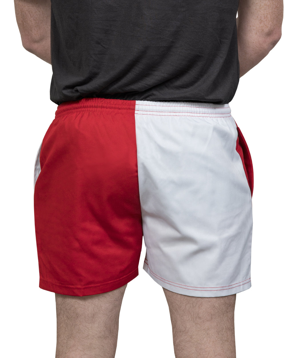 Lion Red Retro Harlequin Rugby Shorts -  Beer Gear Apparel & Merchandise - Speights - Lion Red - VB - Tokyo Dy merch