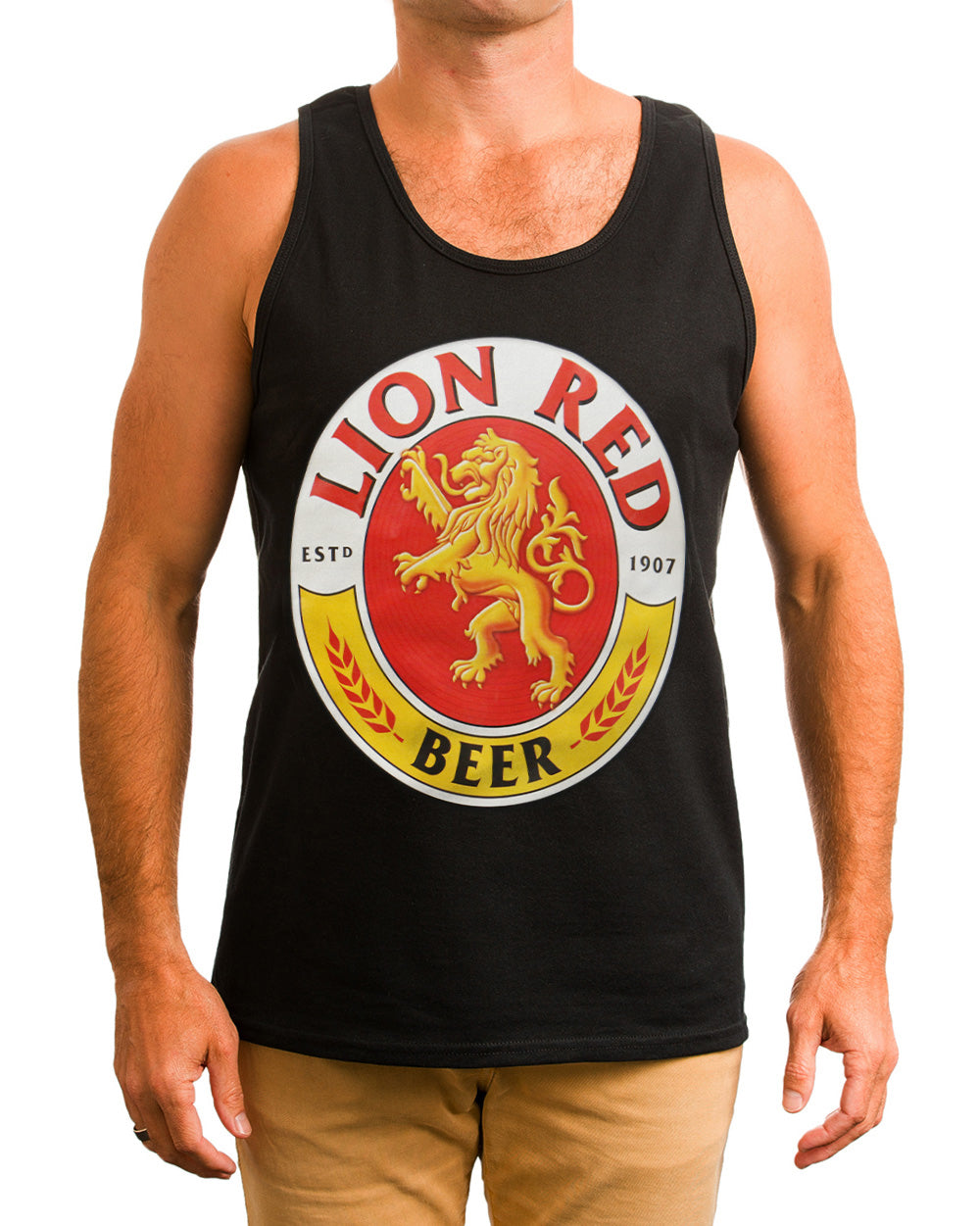 Lion Red Singlet -  Beer Gear Apparel & Merchandise - Speights - Lion Red - VB - Tokyo Dy merch