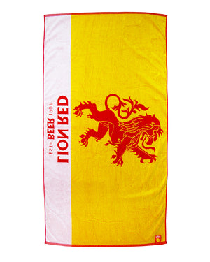 Lion Red Beach Towel -  Beer Gear Apparel & Merchandise - Speights - Lion Red - VB - Tokyo Dy merch