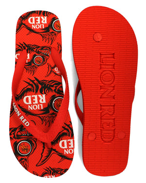 Lion Red Jandals -  Beer Gear Apparel & Merchandise - Speights - Lion Red - VB - Tokyo Dy merch