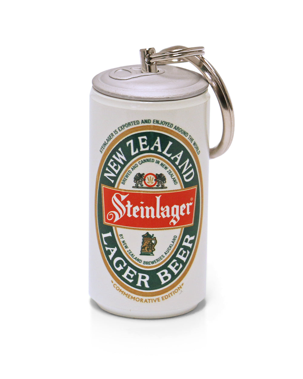 Steinlager White Can USB Keyring -  Beer Gear Apparel & Merchandise - Speights - Lion Red - VB - Tokyo Dy merch