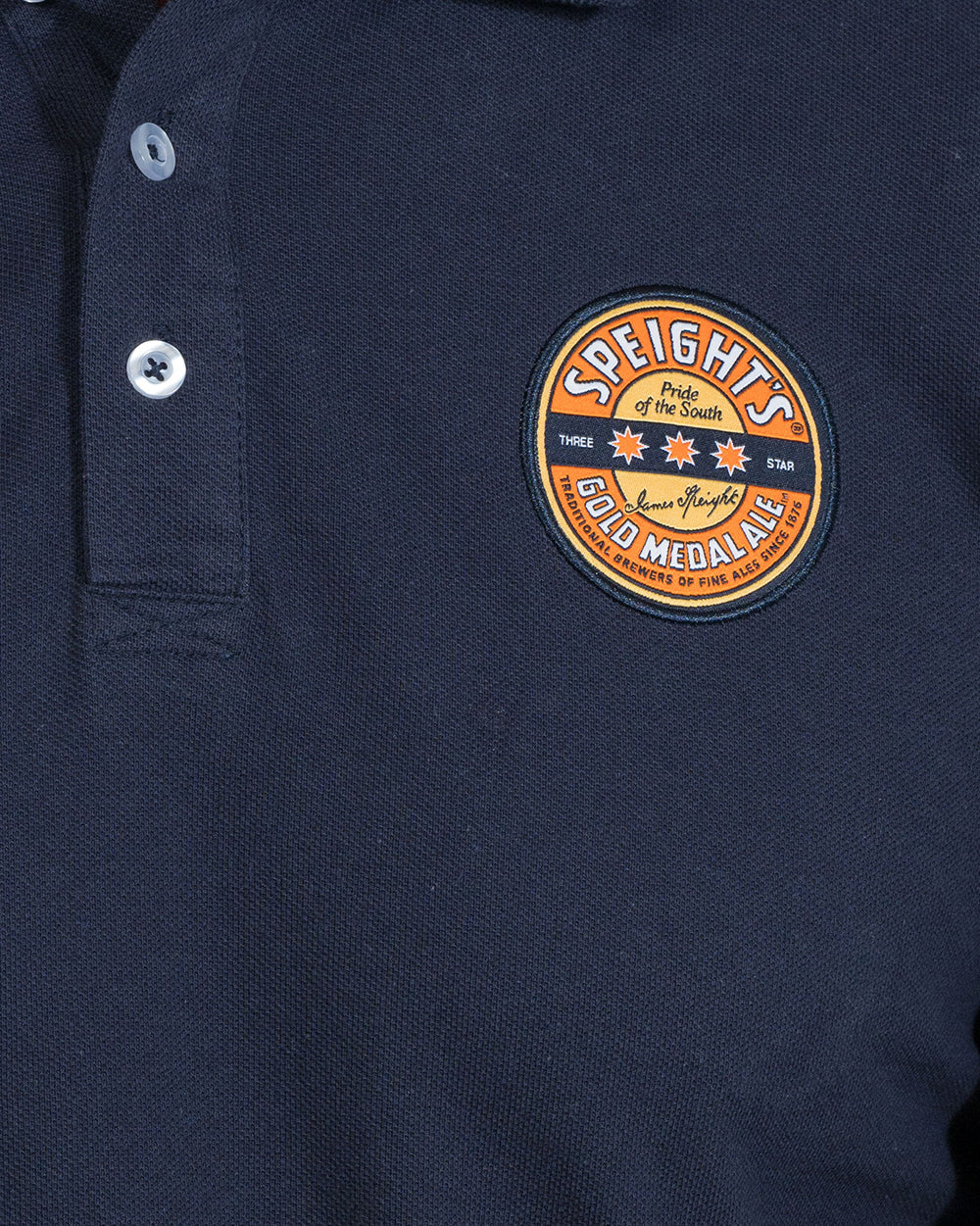 Speight's Retro Long Sleeve Polo -  Beer Gear Apparel & Merchandise - Speights - Lion Red - VB - Tokyo Dy merch