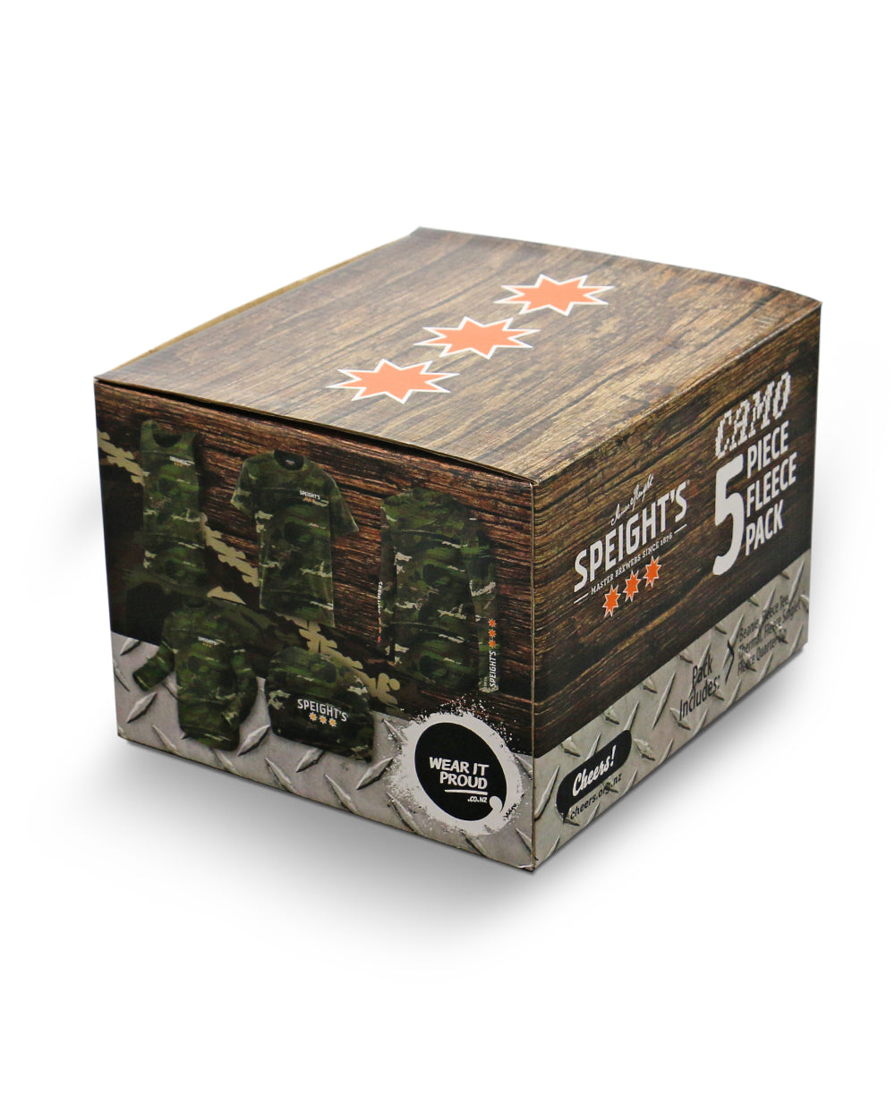 Speight's Fleece Pack Camo -  Beer Gear Apparel & Merchandise - Speights - Lion Red - VB - Tokyo Dy merch
