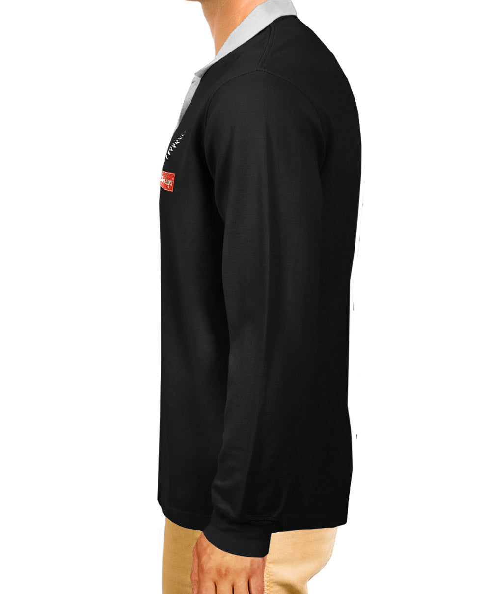 Steinlager Long Sleeve Rugby Jersey -  Beer Gear Apparel & Merchandise - Speights - Lion Red - VB - Tokyo Dy merch