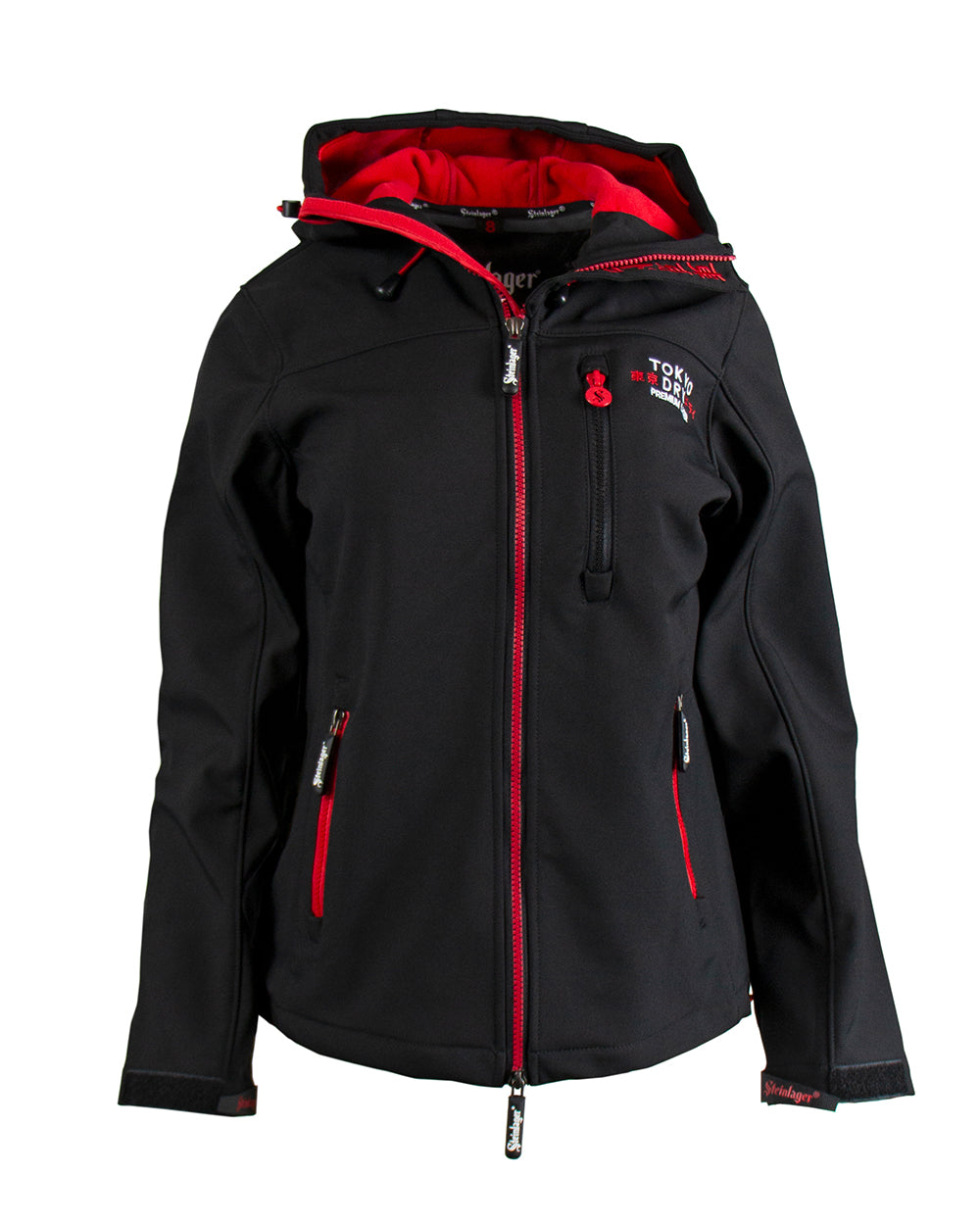 Steinlager Tokyo Dry Softshell Jacket - Ladies -  Beer Gear Apparel & Merchandise - Speights - Lion Red - VB - Tokyo Dy merch