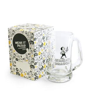 Waikato Draught Glass with Gift Box -  Beer Gear Apparel & Merchandise - Speights - Lion Red - VB - Tokyo Dy merch
