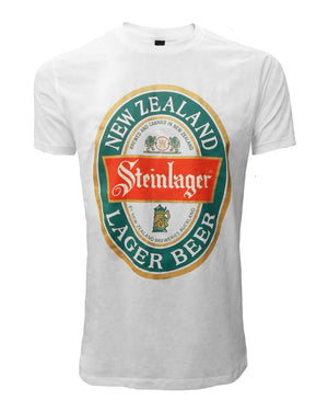 Steinlager WE BELIEVE Tee - Mens -  Beer Gear Apparel & Merchandise - Speights - Lion Red - VB - Tokyo Dy merch