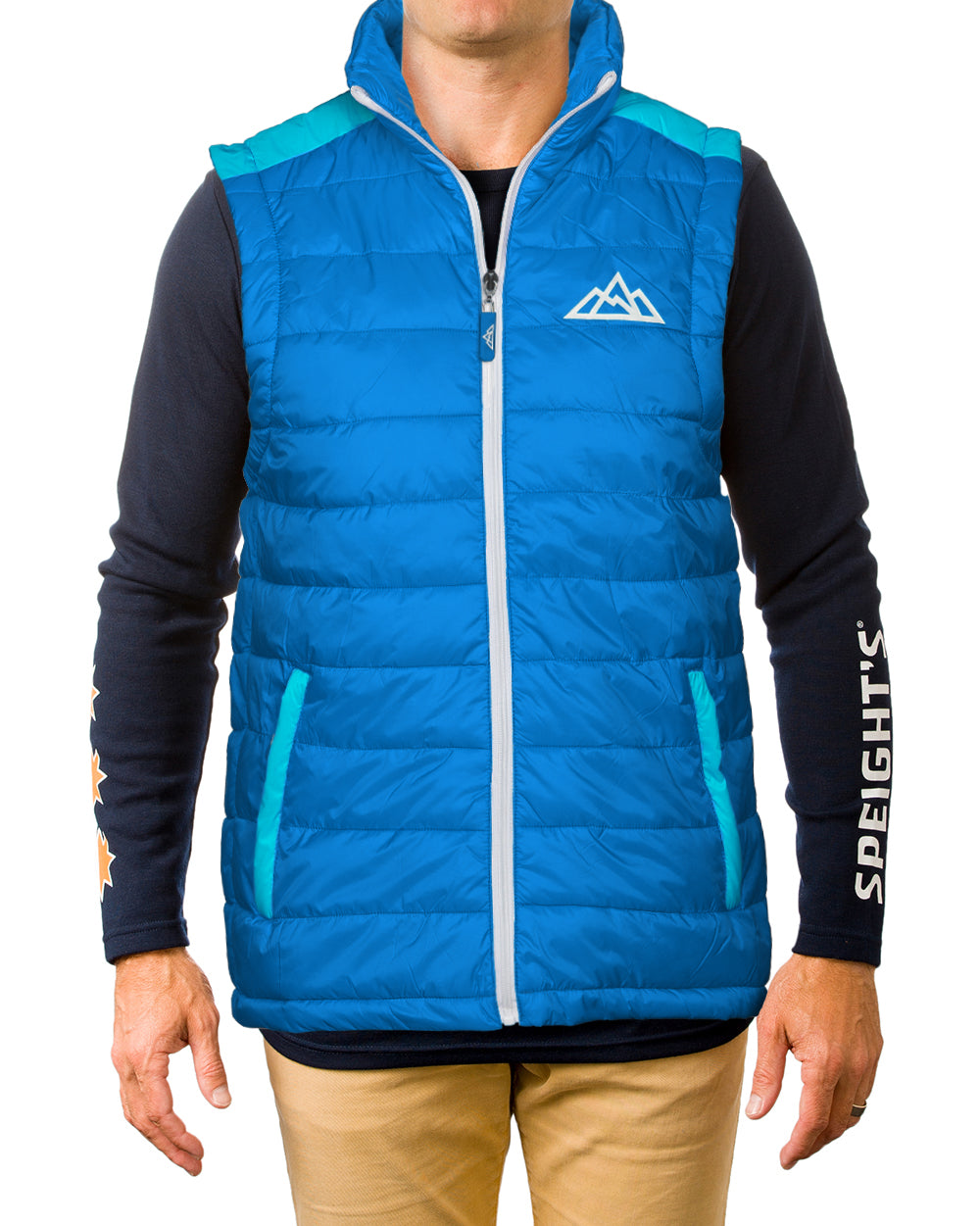Speight's Summit Puffer Vest - Mens -  Beer Gear Apparel & Merchandise - speights - lion red - vb - tokyo dry merch