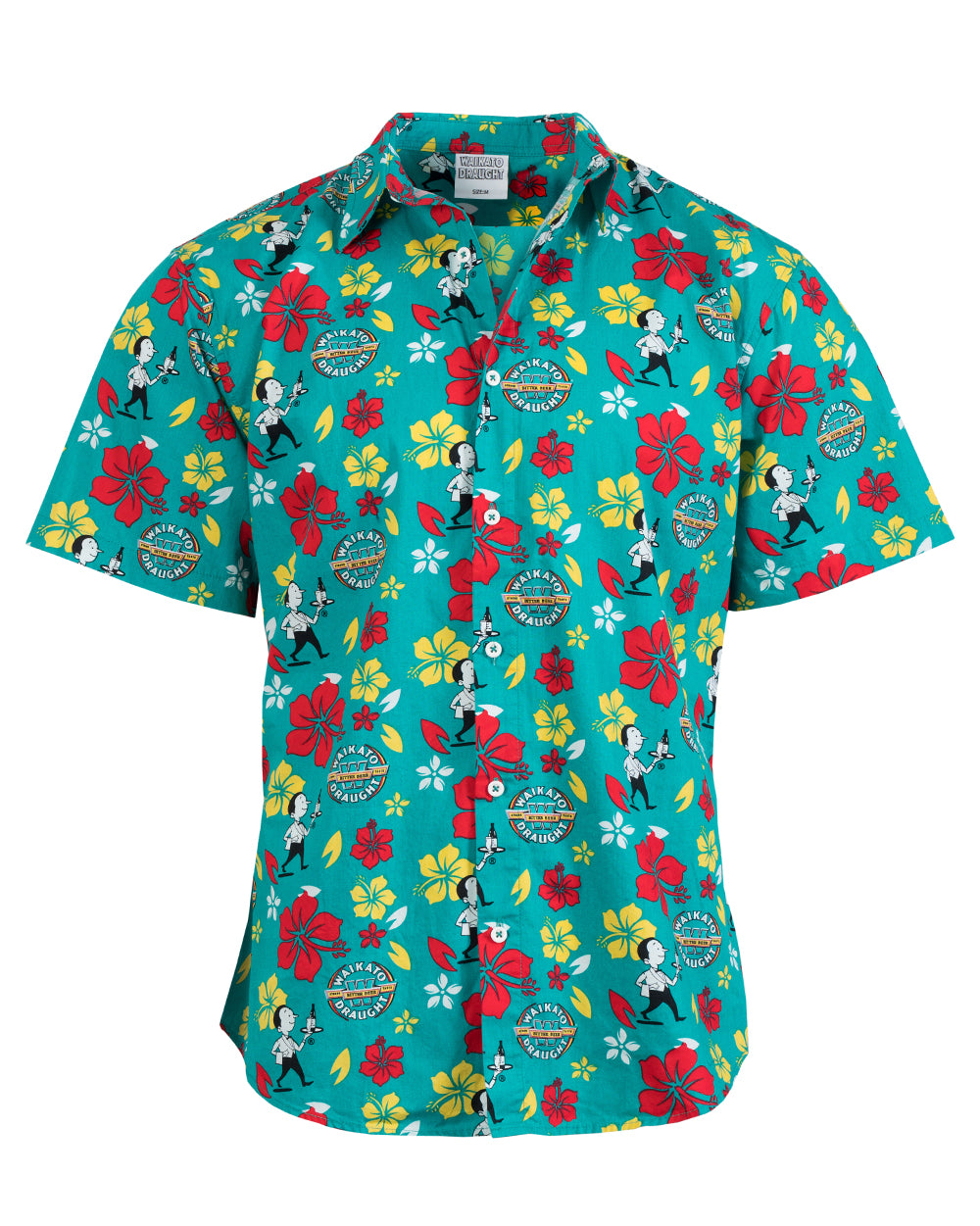 Waikato Draught Hawaiian Shirt -  Wear it Proud Beer Gear Apparel & Merchandise. 